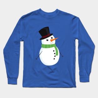 Mr Snowman Long Sleeve T-Shirt